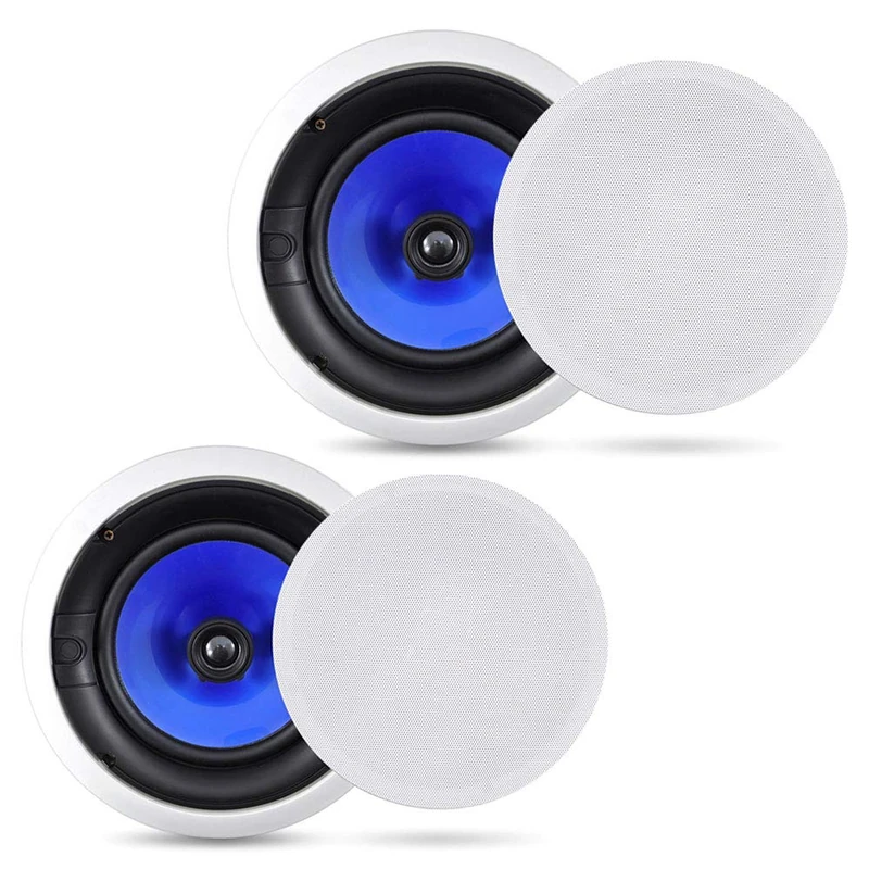 Pyle Speakers – Ceiling Speakers – Ceiling Speakers- Built-in speakers for Home - 2-Way Speakers - Wall Mounted Speakers - 300 Watt- For Home Theater Entertainment