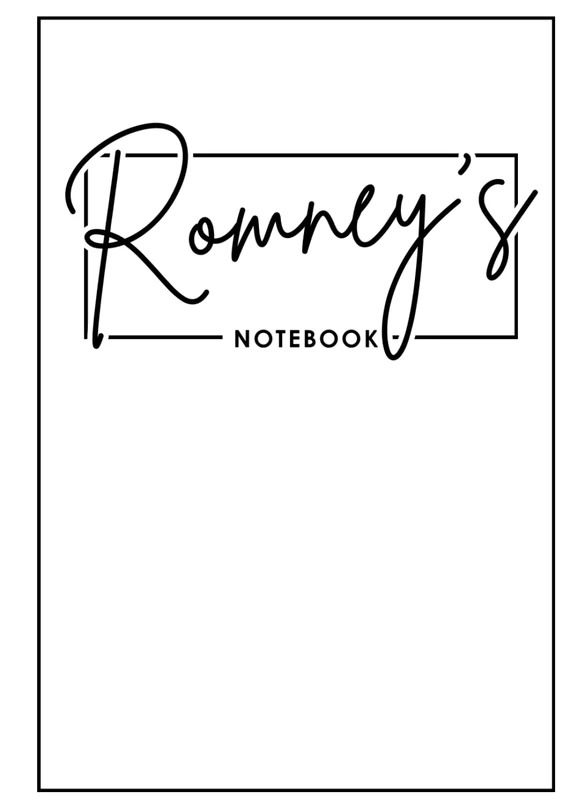 Romney's Notebook