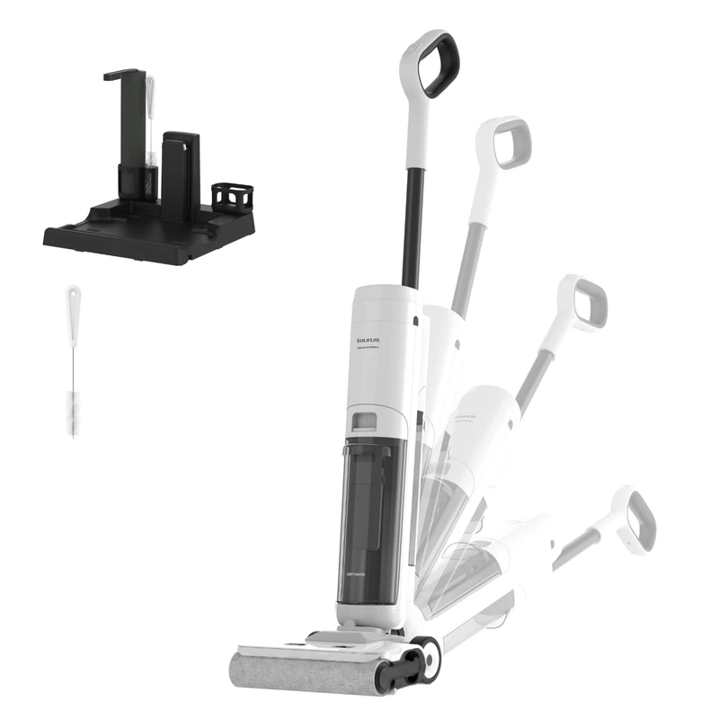 Taurus - 3 in 1 Vacuum Cleaner 200W | Brushless Motor | Self-cleaning and Self-Drying 20 min | Battery 25.2 V | Tanks 650/550 ml