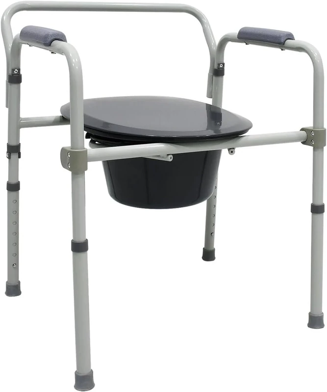 Bedside Commode Chair with Arms