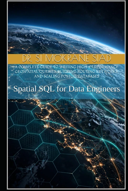 Spatial SQL for Data Engineers: Mastering PostGIS, pgRouting, and Spatial Indexing: Writing High-Performance Geospatial Queries, Building Routing Networks, and Scaling PostGIS Databases