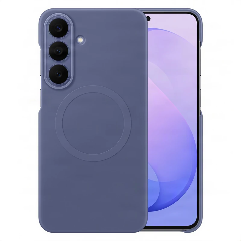 Samsung Silicone Magnet Case for Galaxy S26 FE Blue Violet