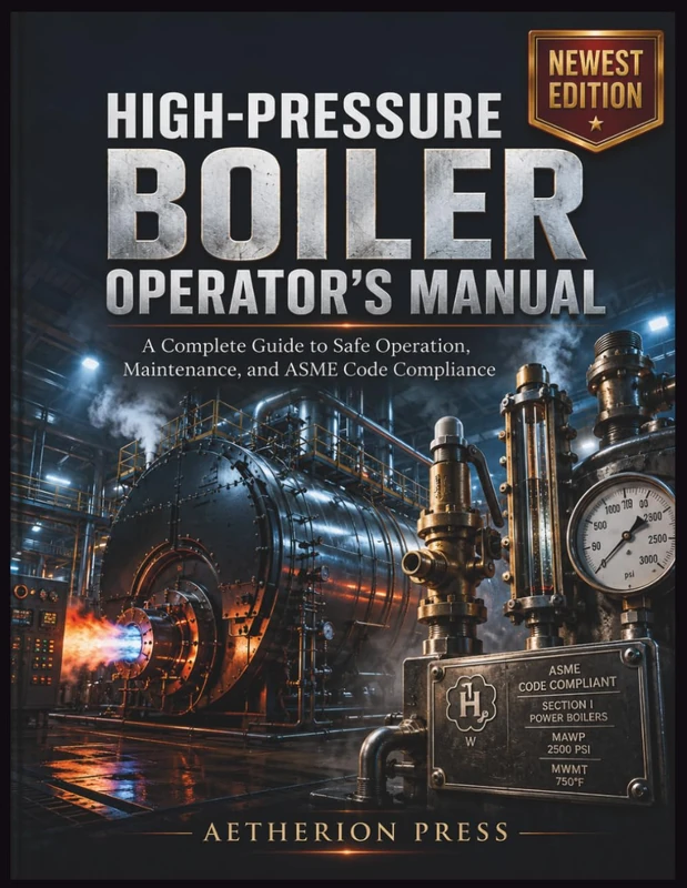 HIGH-PRESSURE BOILER OPERATOR'S MANUAL: A Complete Guide to Safe Operation, Maintenance, and ASME Code Compliance