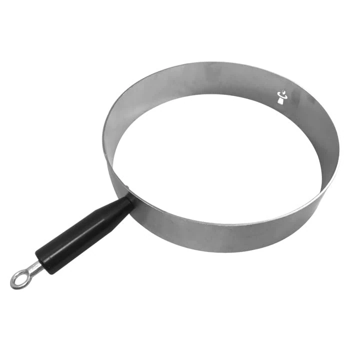 Remundi Roasting Ring Ø24/5 Without Lid, Silver