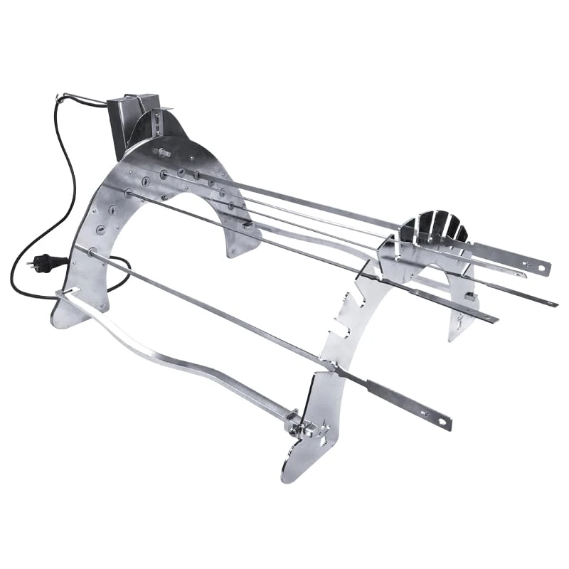 Remundi Barbecue Bridge Classic Steel-chrome set, Silver, One Size