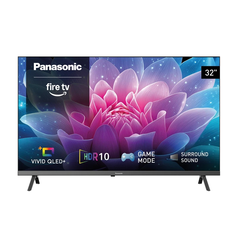 Panasonic TV-32S65C, Full HD Vivid QLED+ TV, Fire TV, Freely Smart TV