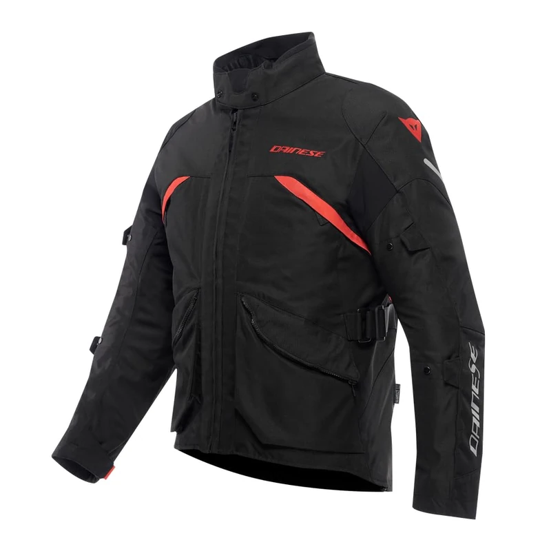 Dainese-Tempest 4 D-Dry Jacket, Black/Red, 54 (UK 44)