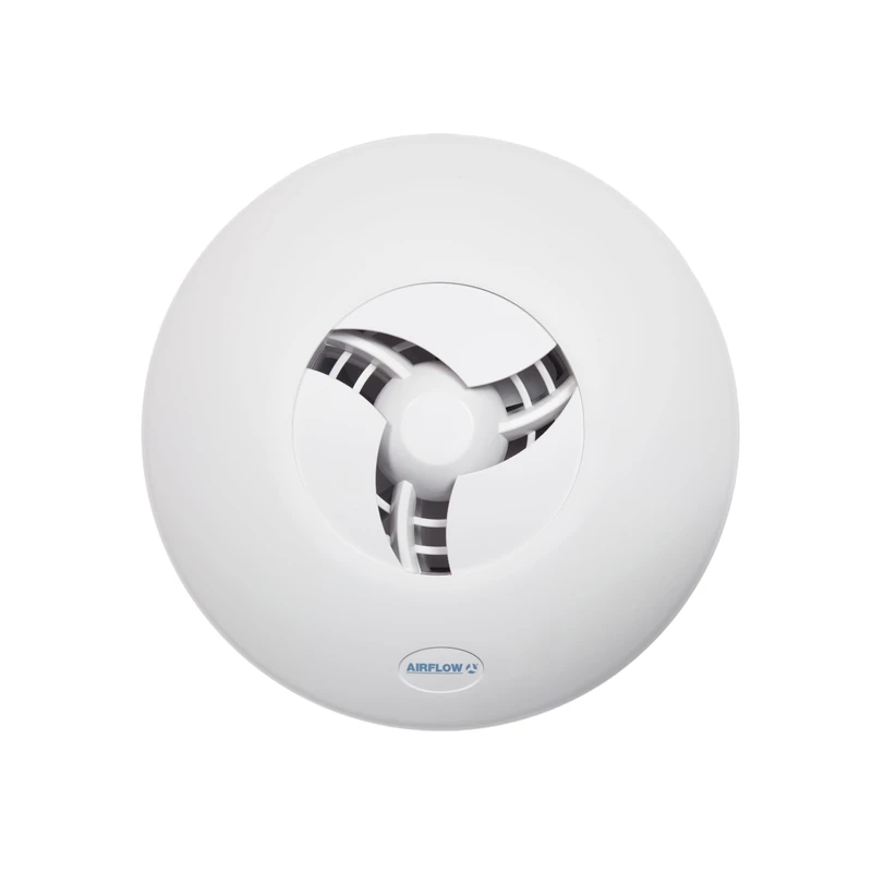 Airflow iCONsmart 30 HT 125mm Bathroom Extractor Fan with Bluetooth App Control, Humidity Sensor & Timer, 10–42 l/s, IPX5, Quiet Mark, Wall & Ceiling Mounted, 5-Year Warranty