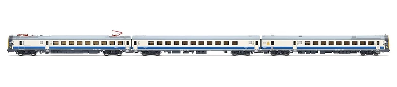 Electrotren HE2022 RENFE, EMU class 444, blue-white livery, ep. V, Railway Electric Locomotive, for ages A14+