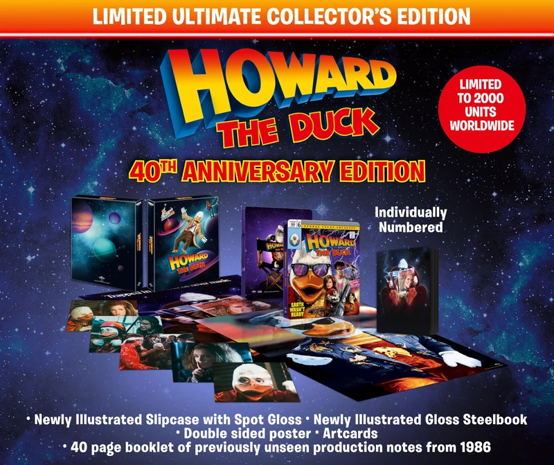 Howard the Duck: Collector's Edition [4K Ultra HD & Blu-Ray] Limited Steelbook [Region B]