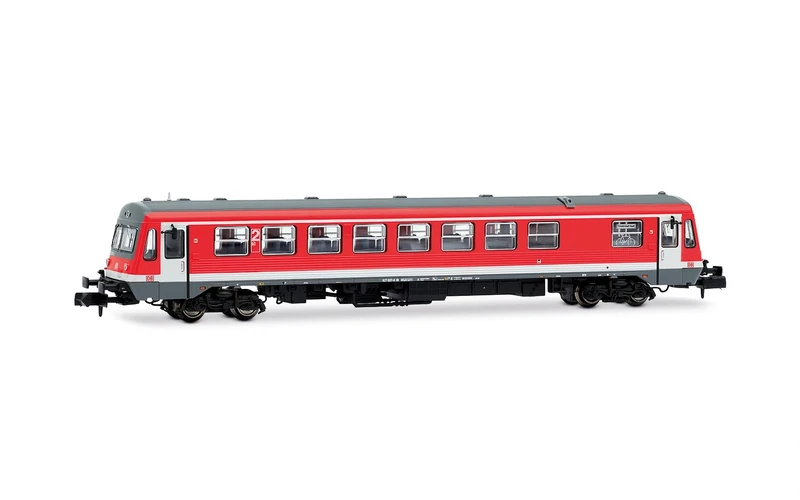 ARNOLD HN2697S DB AG, 4-axle diesel railcar BR 627.0, red livery, ep. VI, with DCC Sound decoder, Railway Diesel Locomotive, for ages 14+