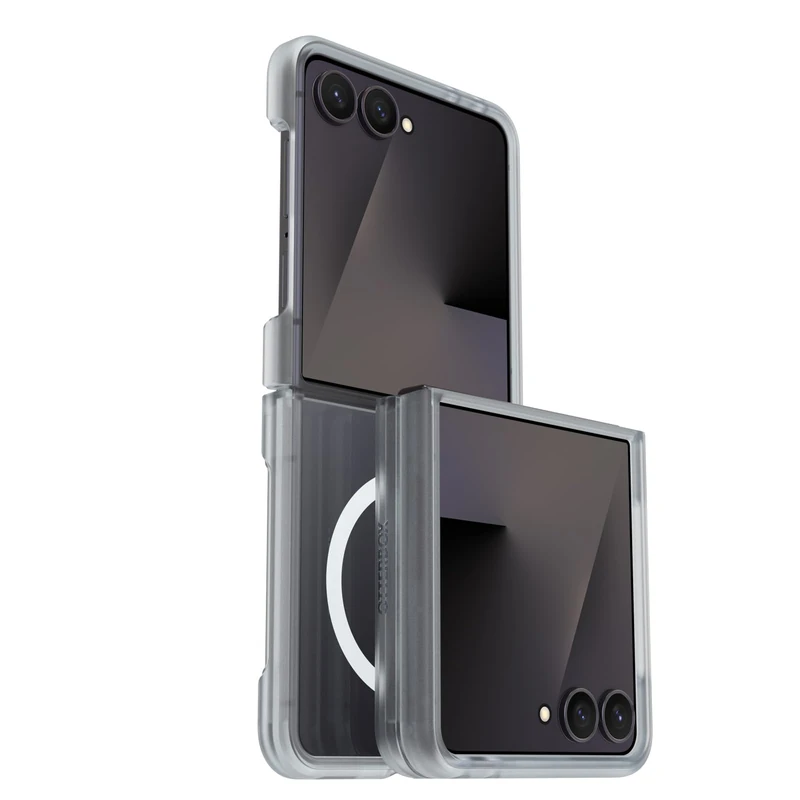 OtterBox Thin Flex Magnets Case for Samsung Galaxy Z Flip8, Clear