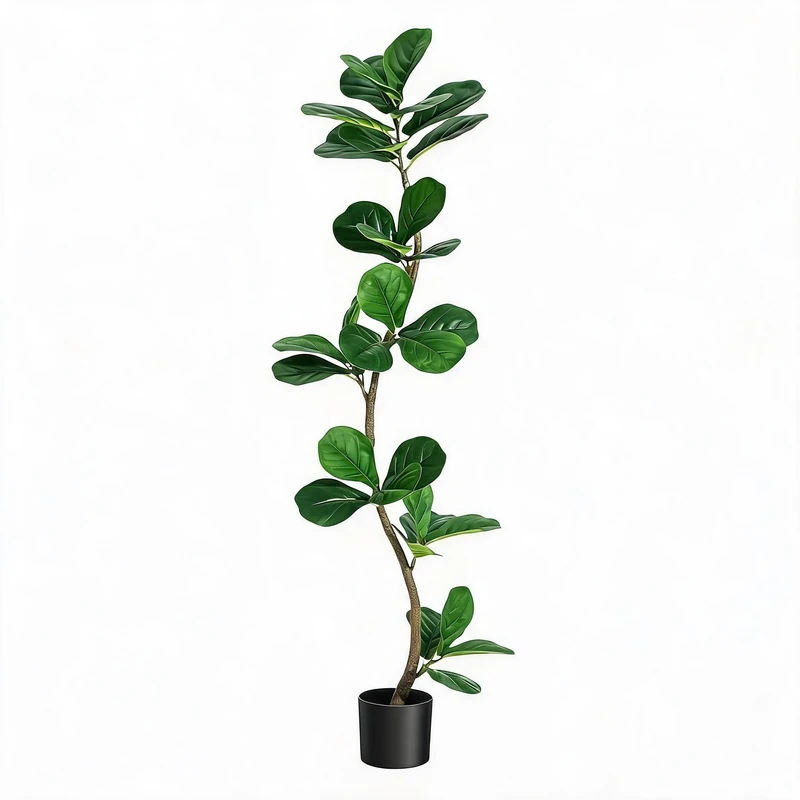 Artificial Plants 150 cm Fake Plants Artificial Fiddle Fig Tree