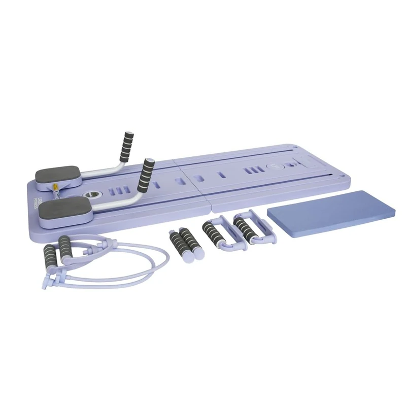 Urban Fitness Pilates Reformer Board, Foldable Full-Body Trainer
