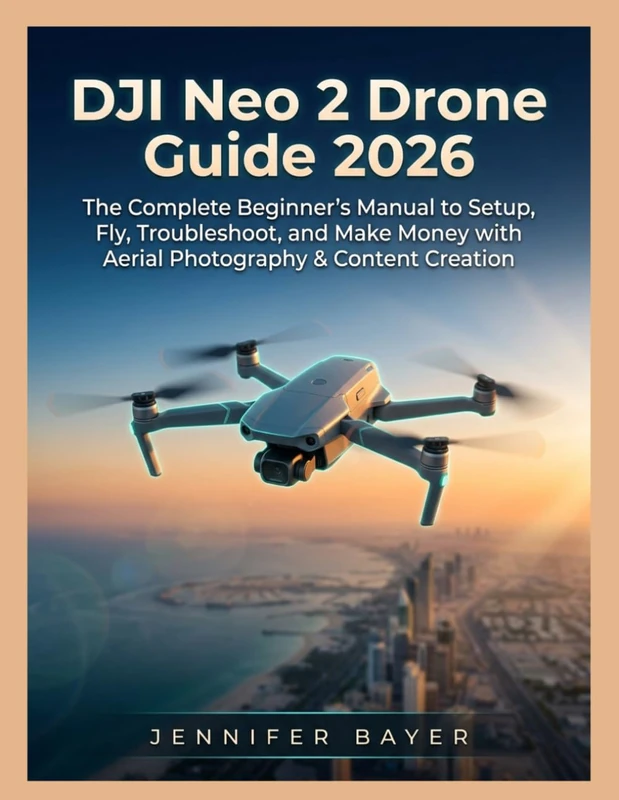 DJI Neo 2 Drone Guide 2026: The Complete Beginner’s Manual to Setup, Fly, Troubleshoot, and Make Money with Aerial Photography & Content Creation