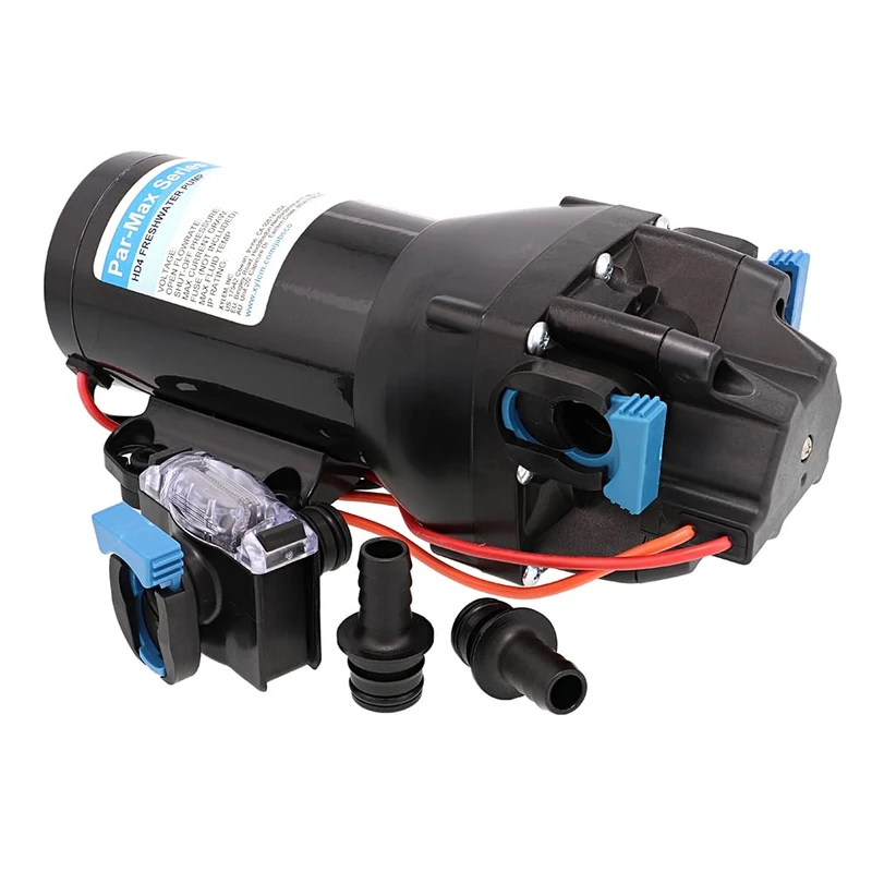 Jabsco Q401J-112S-3A Par-Max HD4 Heavy Duty Freshwater Delivery Pump -12V - 15LPM - 25PSI