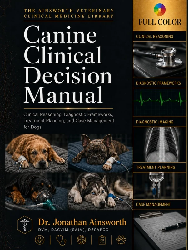 Canine Clinical Decision Manual: Clinical Reasoning, Diagnostic Frameworks, Treatment Planning, and Case Management for Dogs (The Ainsworth Veterinary Clinical Medicine Library)