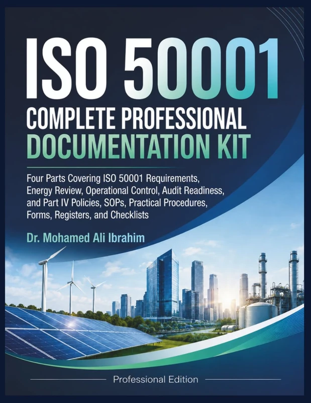 ISO 50001 COMPLETE PROFESSIONAL IMPLEMENTATION AND DOCUMENTATION KIT ISO 50001:2018/Amd 1:2024: Requirements, Energy Review, Operational Control, ... (Series 1 ISO 50001 Mastery Series)