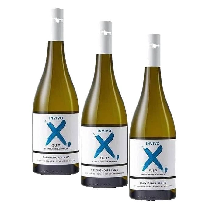 Invivo X, SJP Sauvignon Blanc, White Wine. 75cl, 13% ABV. Produced in New Zealand (Pack of 3)