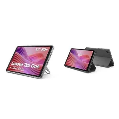 Lenovo Tab One 8.7" 128GB Tablet with Folio Case