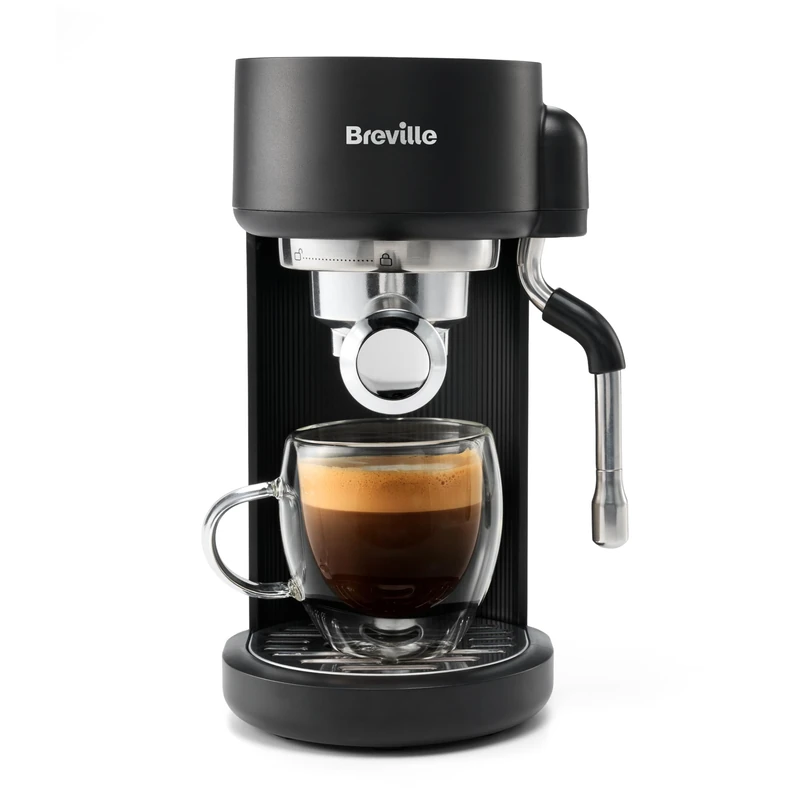 Breville Pixl Compact Espresso Maker, Black, VCF193