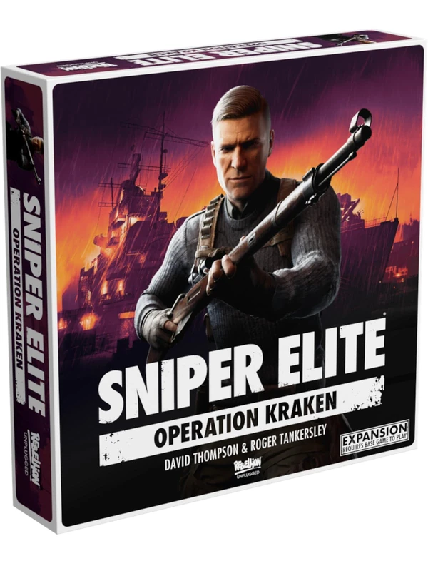 Rebellion Unplugged | Sniper Elite: Operation Kraken | Board Game Expansion
