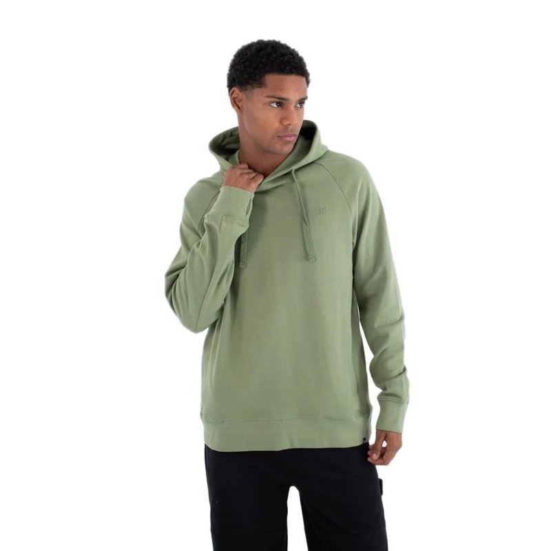 Hurley Fleece Top M Low Tide Hood