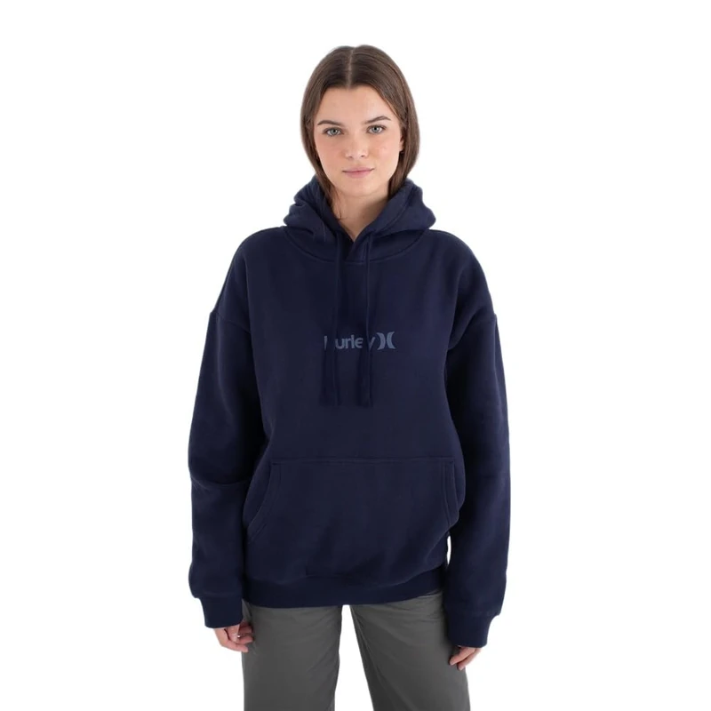 Hurley Fleece Top O&O Mini Hood Obsidian