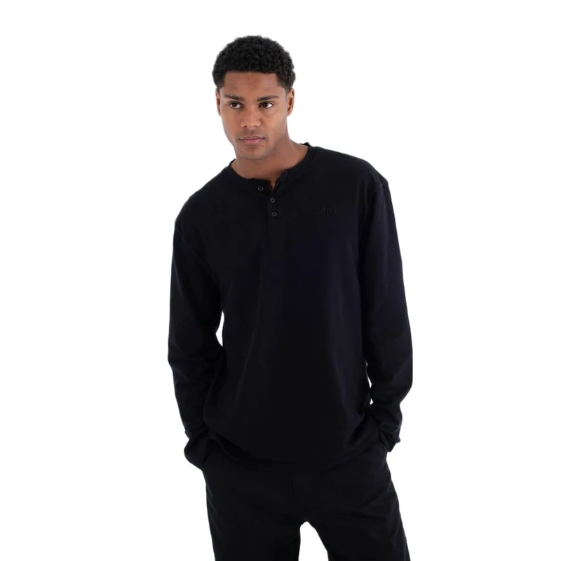 Hurley Built Jail Long Sleeve Tee - Black