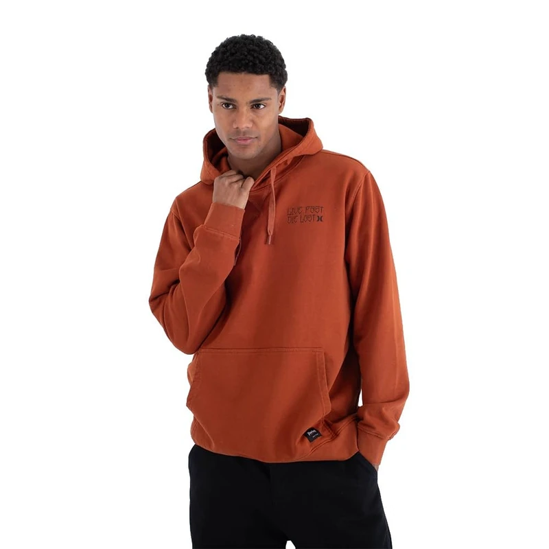 Hurley Built Live Fast Fleece Hoodie - Men's Pullover