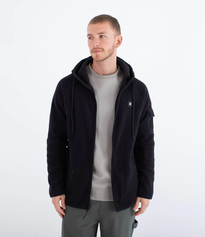 Hurley Thermal Top Polartec 200 Hood Black