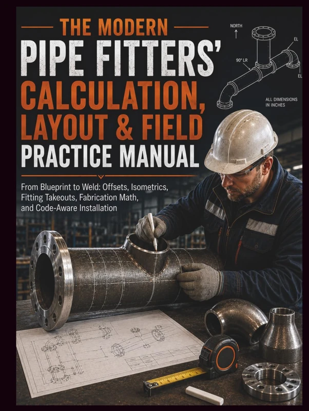 The Modern Pipe Fitters' Calculation, Layout & Field Practice Manual: From Blueprint to Weld: Offsets, Isometrics, Fitting Takeouts, Fabrication Math, and Code-Aware Installation