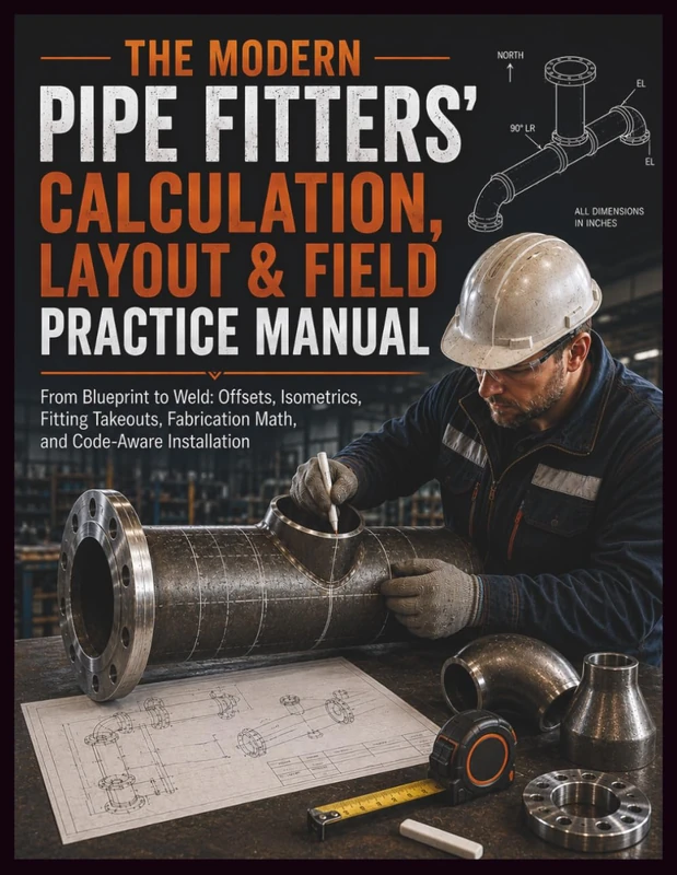The Modern Pipe Fitters' Calculation, Layout & Field Practice Manual: From Blueprint to Weld: Offsets, Isometrics, Fitting Takeouts, Fabrication Math, and Code-Aware Installation