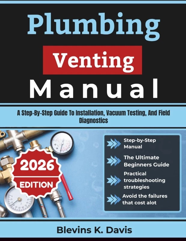 Plumbing Venting Manual: A Step-By-Step Guide To Installation, Vacuum Testing, And Field Diagnostics
