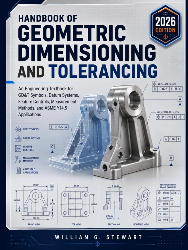 Handbook of Geometric Dimensioning and Tolerancing: An Engineering Textbook for Symbols, Datum Systems, Feature Controls, Measurement Methods, and Standards Applications