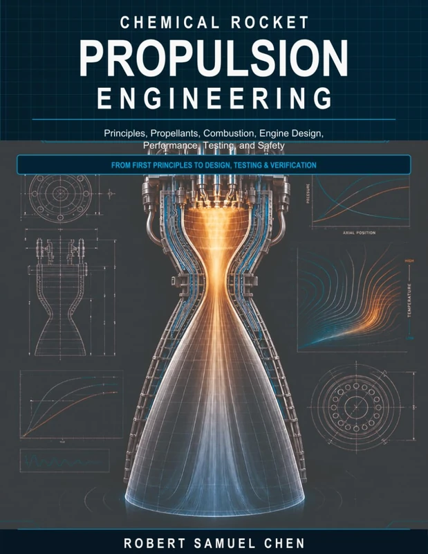 Chemical Rocket Propulsion Engineering: Principles, Propellants, Combustion, Engine Design, Performance, Testing, and Safety (Chen Engineering Guides)