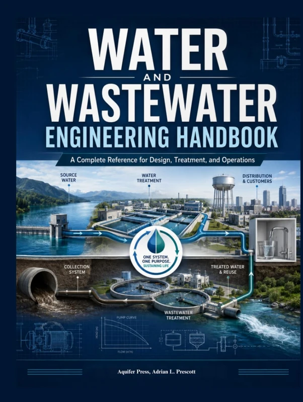 Water and Wastewater Engineering Handbook: A Complete Reference for Design, Treatment, and Operations