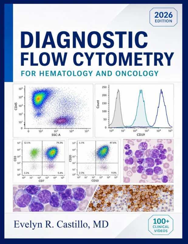 Diagnostic Flow Cytometry for Hematology and Oncology: A Comprehensive Guide to Immunophenotyping Panels, Leukemia Classification, Lymphoma Diagnosis, and Neoplasm Marker Interpretation