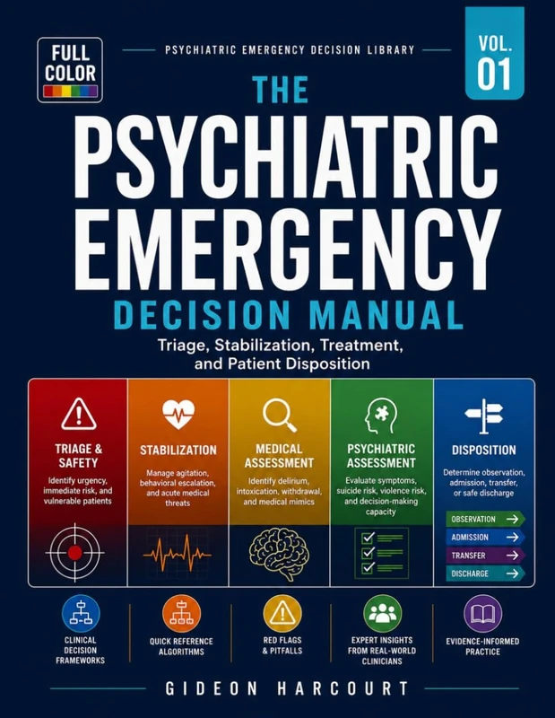 The Psychiatric Emergency Decision Manual: Rapid Assessment, Medical Mimics, Risk Stratification, Stabilization, and Safe Disposition