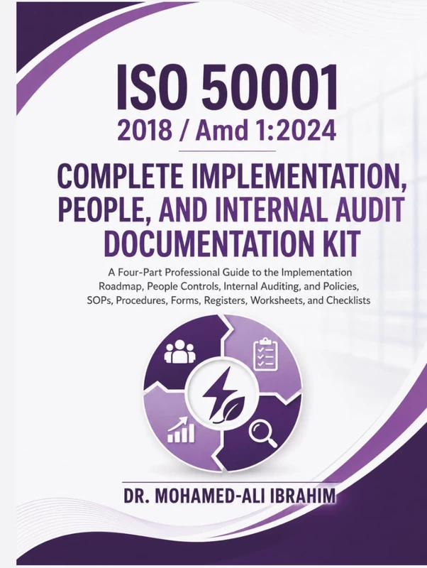 ISO 50001:2018/Amd 1:2024 Complete Implementation, People, and Internal Audit Documentation Kit: Guide to Implementation, Auditing, SOPs, Forms, ... (Series 1 ISO 50001 Mastery Series)