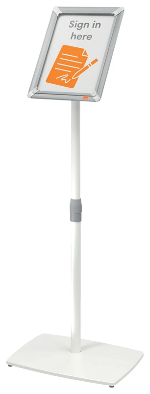 Nobo Premium Plus A4 Display Stand, Height-Adjustable & Rotating