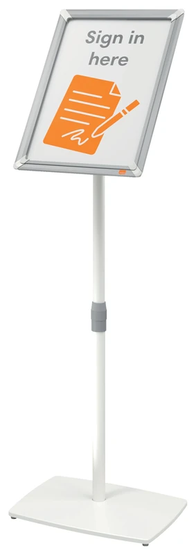 Nobo Premium Plus A3 Display Stand, Height-Adjustable & Rotating