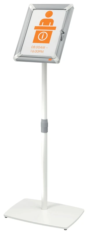 Nobo Premium Plus Lockable A4 Display Stand with Key-Locking Frame
