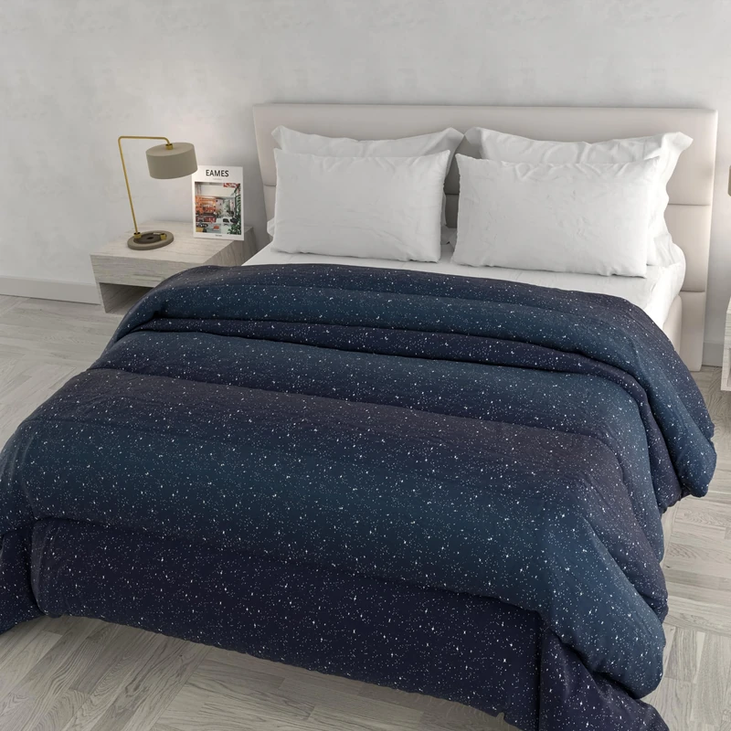 Italian Bed Linen Infinity Winter Quilt, Non-Iron, Made in Italy