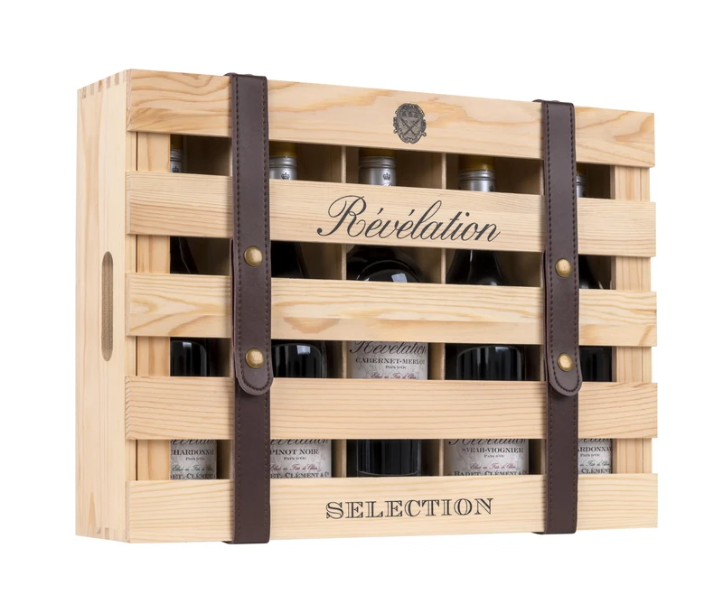 Revelation wine tray crate 1x5x75cl