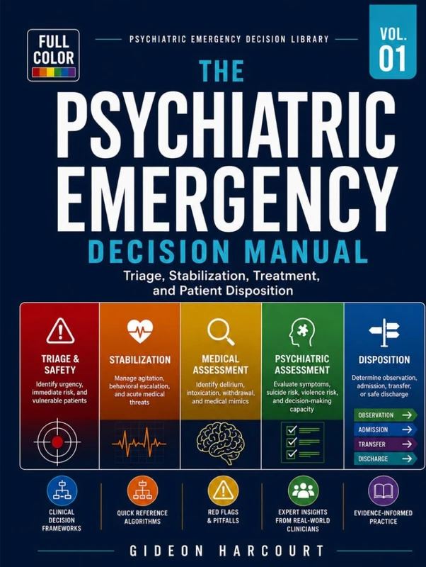 The Psychiatric Emergency Decision Manual: Rapid Assessment, Medical Mimics, Risk Stratification, Stabilization, and Safe Disposition