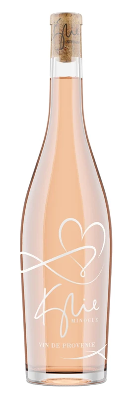 Kylie Minogue Vin de Provence Rosé – The Signature Range, 75cl, 12.5% ABV – A Refined French Rosé for Effortless Elegance (Pack of 6)