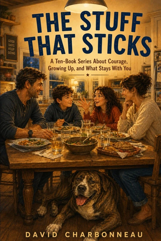 The Stuff That Sticks: The Complete Series (Books 1–10) (The Stuff That Sticks -- A 10-Book Series About Courage, Growing Up, and What Stays With You)