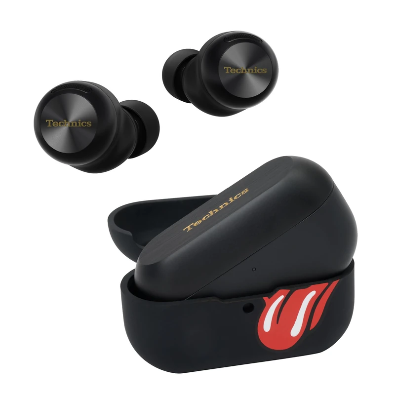 Technics EAH-AZ100E1K Rolling Stones True Wireless Earbuds, Black