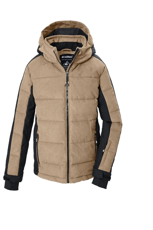 Killtec Boys Ksw 220 Bys Ski Jacket Quilted Ski Jacket with Snow Guard